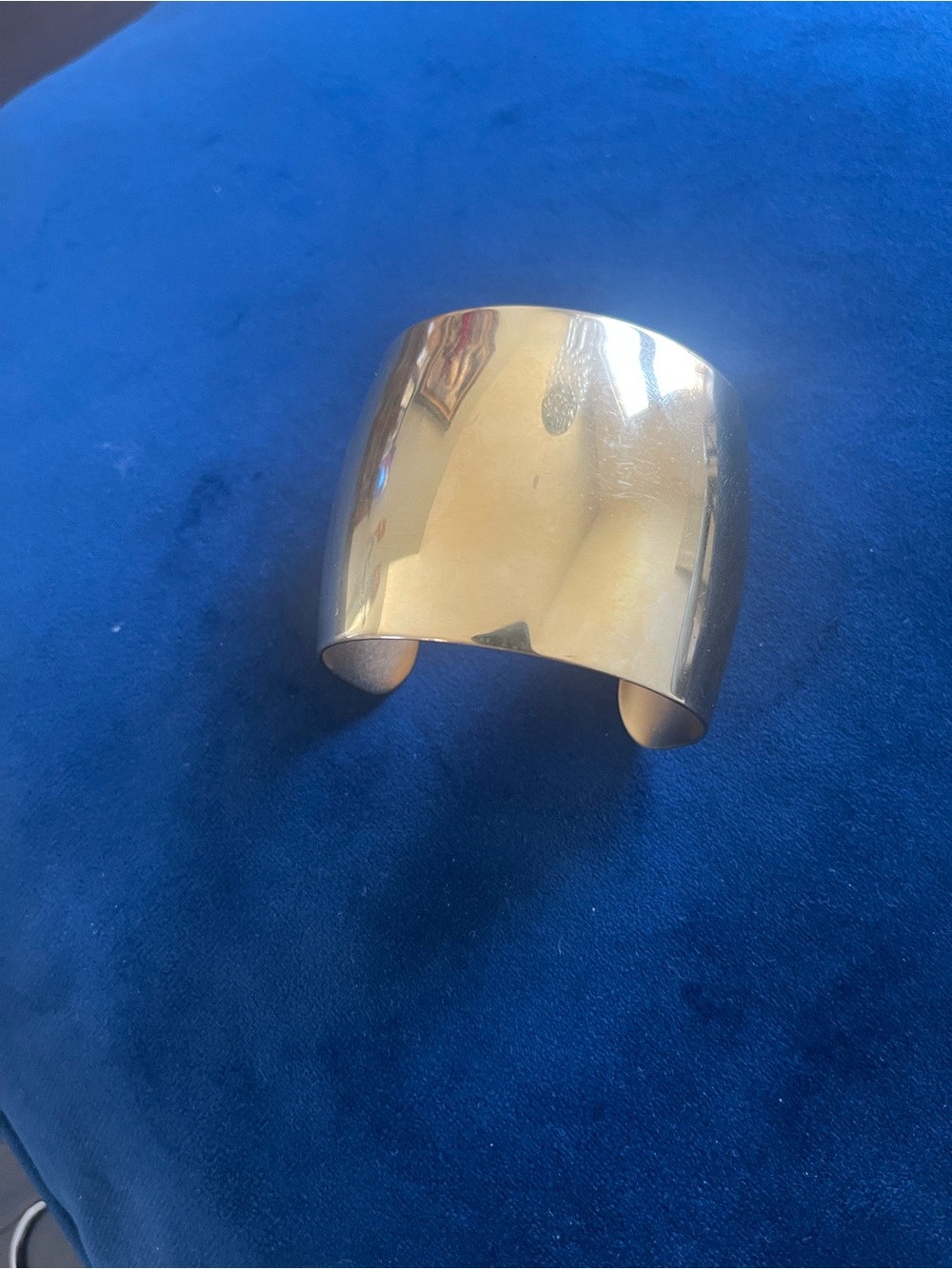 Monet Gold Tone Logo Plate